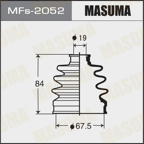 Пыльник ШРУСа Masuma (силикон), MFs-2052