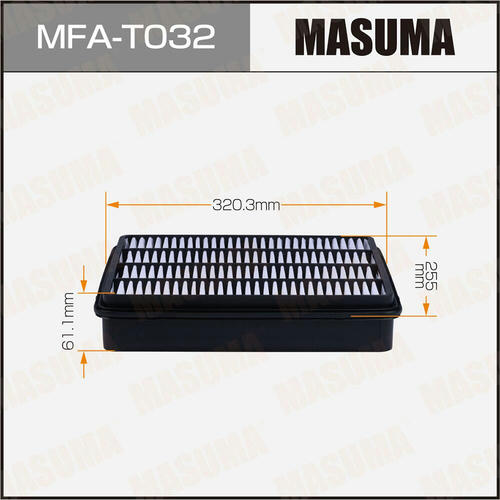 Фильтр воздушный Masuma, MFA-T032