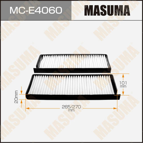 Фильтр салонный Masuma, MC-E4060