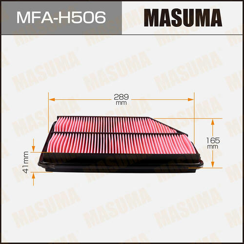 Фильтр воздушный Masuma, MFA-H506