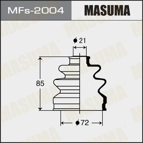 Пыльник ШРУСа Masuma (силикон), MFs-2004