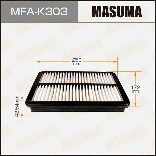 Фильтр воздушный Masuma, MFA-K303