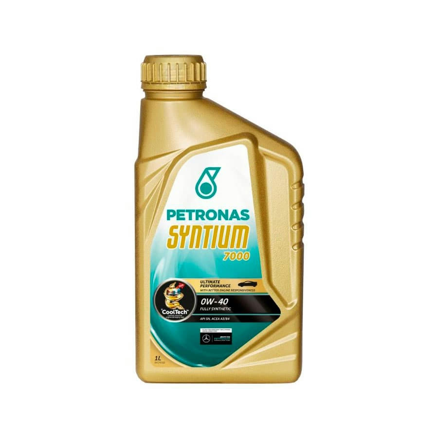 Масло моторное Petronas Syntium 7000 0W40 синтетическое 1л 18381619