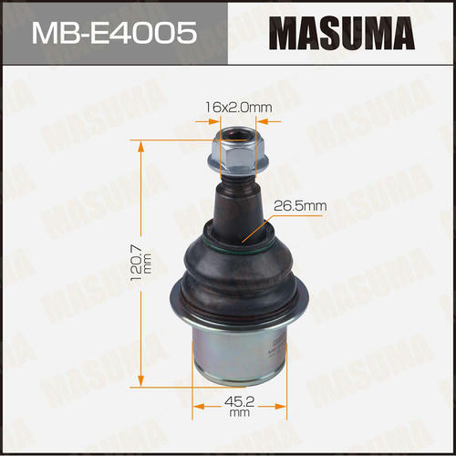 Опора шаровая Masuma, MB-E4005