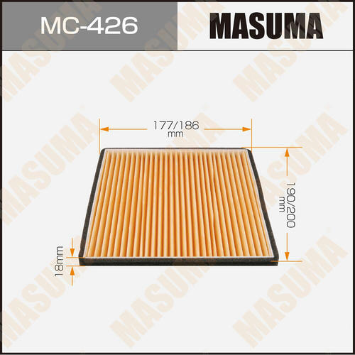 Фильтр салонный Masuma, MC-426