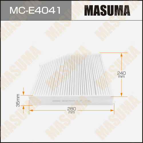 Фильтр салонный Masuma, MC-E4041