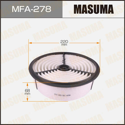 Фильтр воздушный Masuma, MFA-278