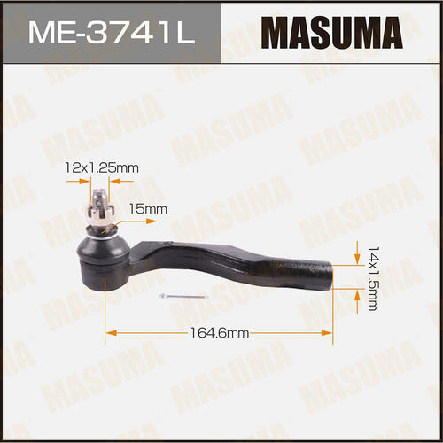 Наконечник рулевой Masuma, ME-3741L