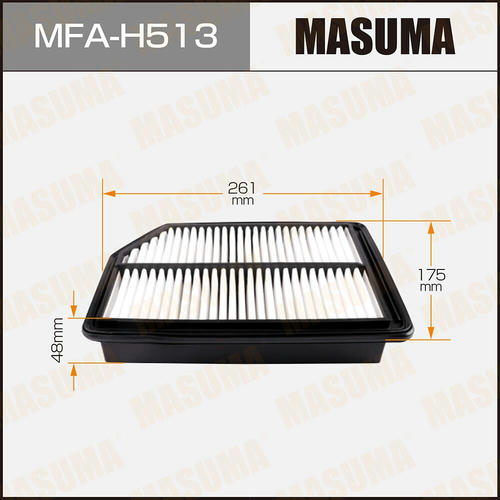 Фильтр воздушный Masuma, MFA-H513