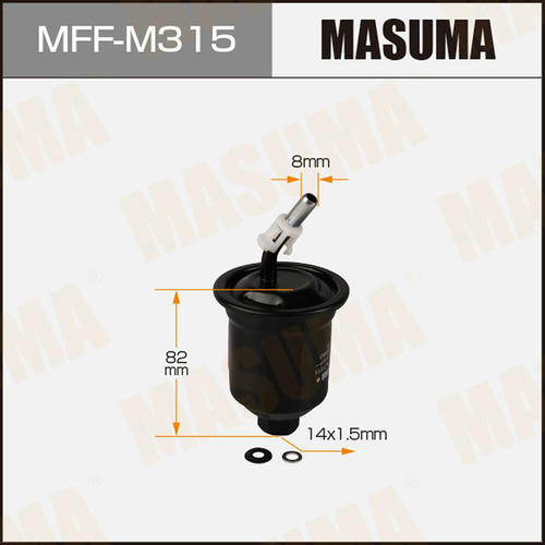 Фильтр топливный Masuma, MFF-M315