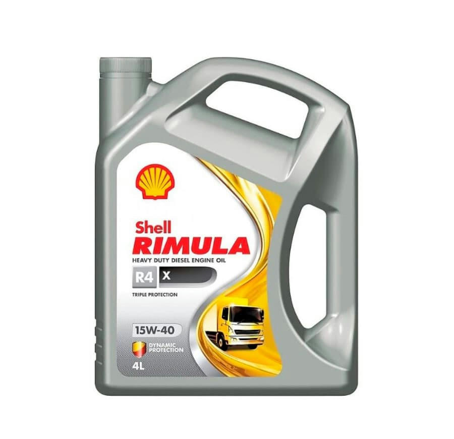 Масло моторное Shell Rimula R4 X 15W40 минеральное 4л 550046382