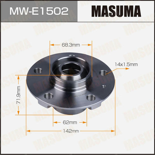 Ступичный узел Masuma, MW-E1502