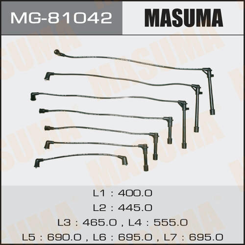 Провода высоковольтные (комплект) Masuma, MG-81042
