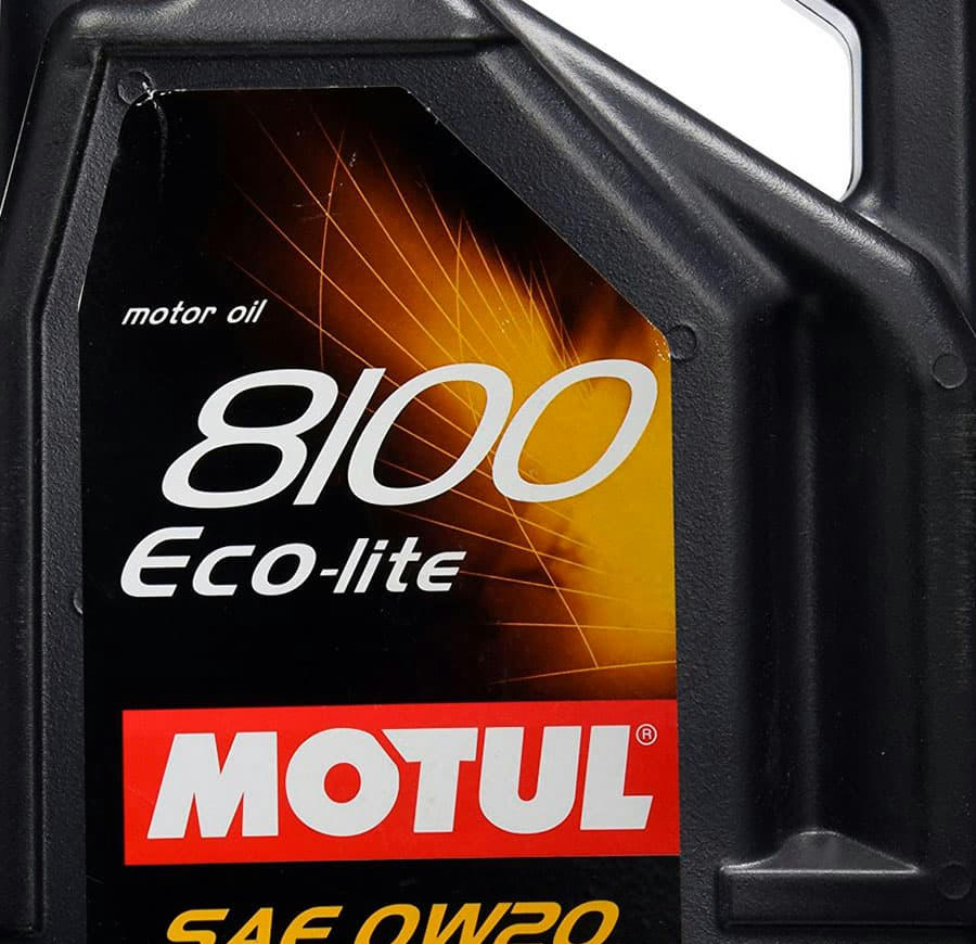 Масло моторное Motul 8100 Eco-Lite SNCF 0W20 синтетическое 5л 108536