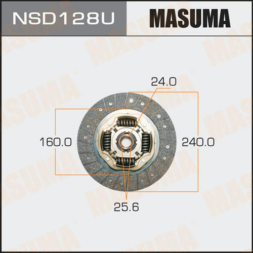 Диск сцепления Masuma, NSD128U
