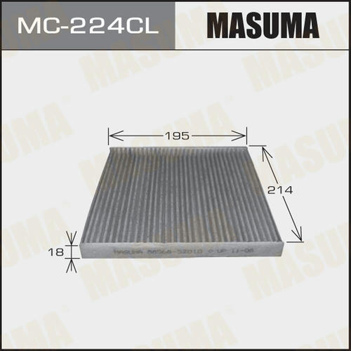 Фильтр салонный Masuma угольный, MC-224CL