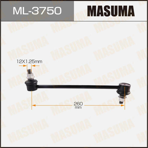 Стойка (линк) стабилизатора Masuma, ML-3750