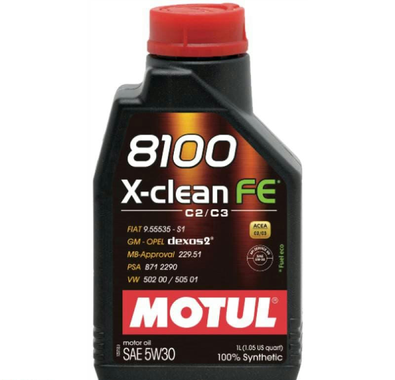Масло Motul 8100 X-clean FE 5W30 моторное синтетическое 1 л