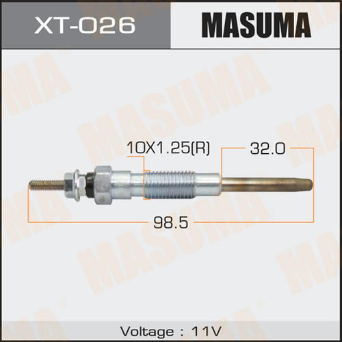 Свеча накаливания Masuma, XT-026