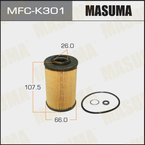 Фильтр масляный Masuma (вставка), MFC-K301