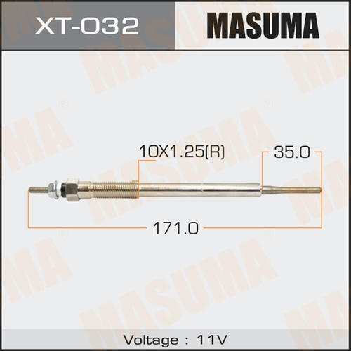 Свеча накаливания Masuma, XT-032