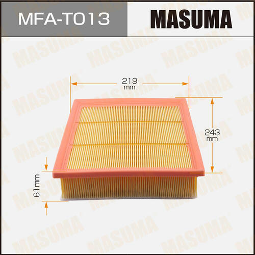 Фильтр воздушный Masuma, MFA-T013