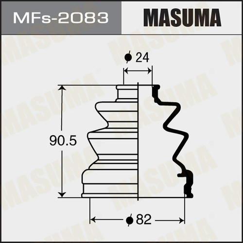 Пыльник ШРУСа Masuma (силикон), MFs-2083