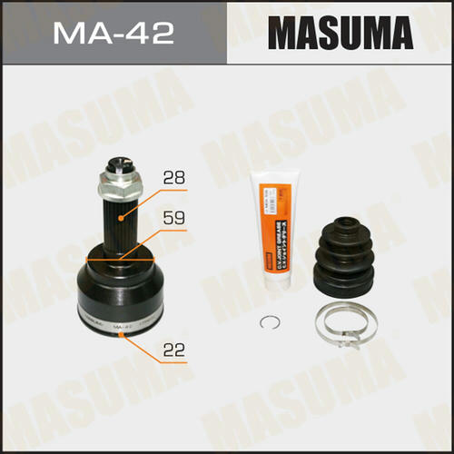 ШРУС наружный Masuma , MA-42