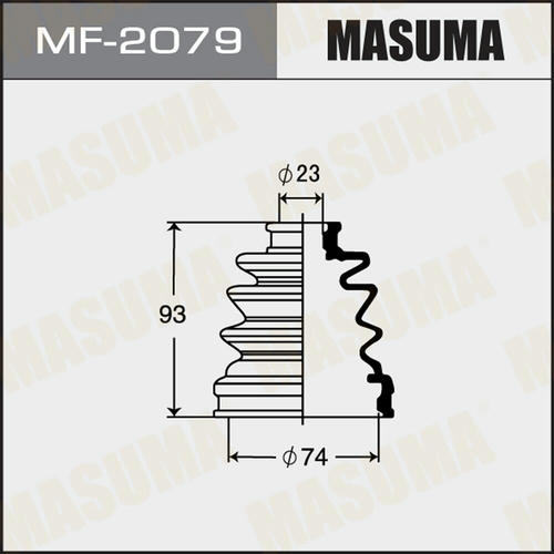 Пыльник ШРУСа Masuma (резина), MF-2079
