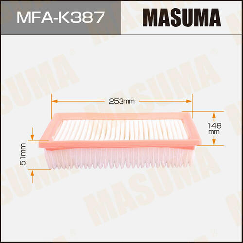 Фильтр воздушный Masuma, MFA-K387