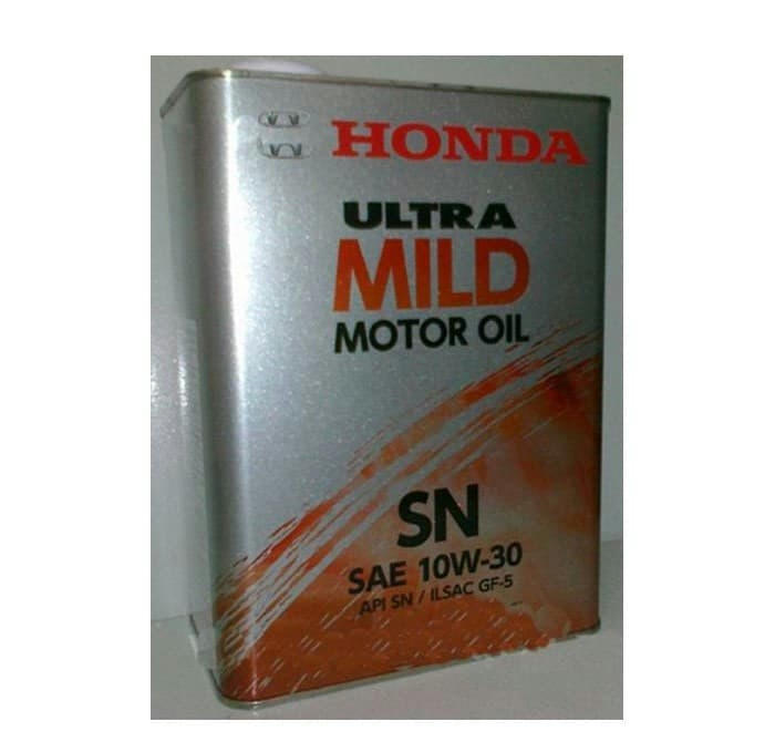 Масло моторное полусинтетическое HONDA ULTRA MILD SNGF-5 10W30 4L (Япония)