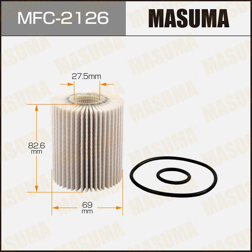 Фильтр масляный Masuma (вставка), MFC-2126