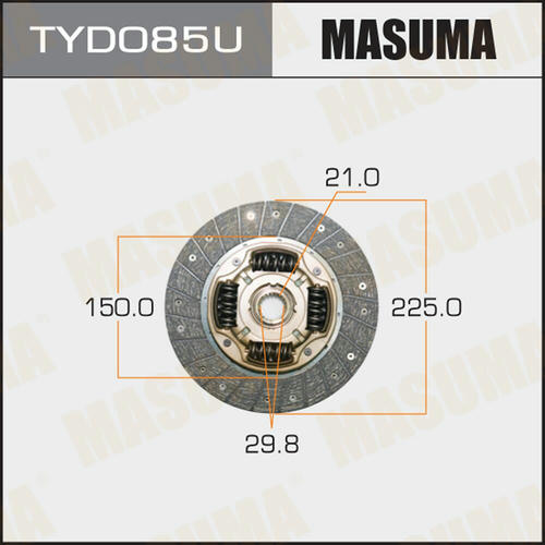 Диск сцепления Masuma, TYD085U