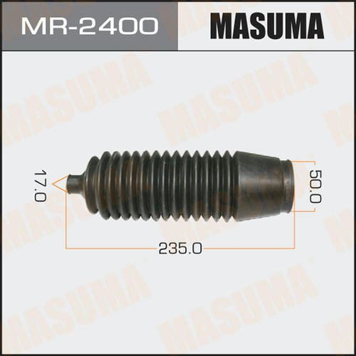 Пыльник рейки рулевой Masuma (резина), MR-2400