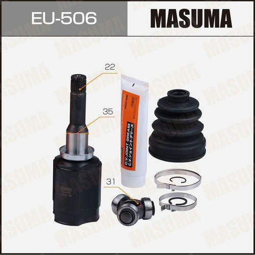 ШРУС внутренний Masuma , EU-506