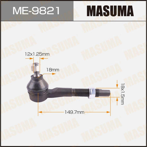 Шарнир шаровый подвески Masuma, ME-9821