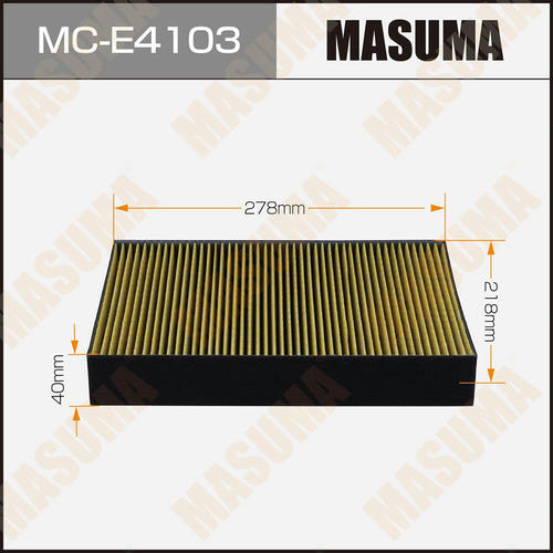 Фильтр салонный Masuma, MC-E4103