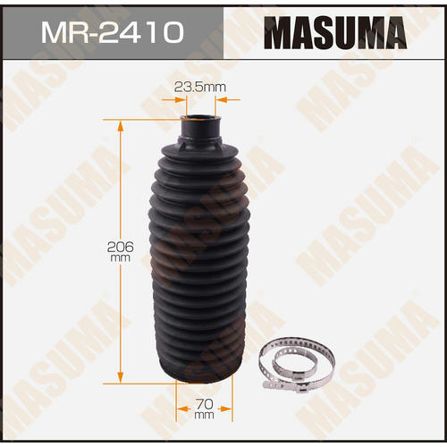 Пыльник рейки рулевой MASUMA (пластик), MR-2410