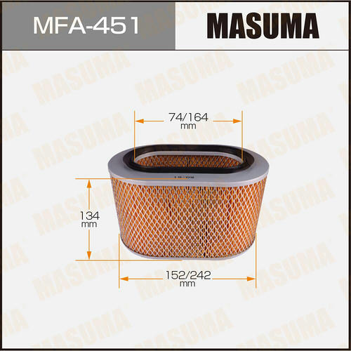 Фильтр воздушный Masuma, MFA-451