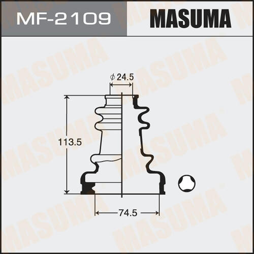 Пыльник ШРУСа Masuma (резина), MF-2109