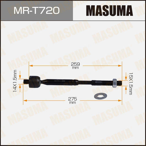 Тяга рулевая Masuma, MR-T720