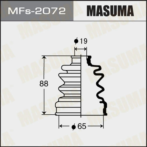 Пыльник ШРУСа Masuma (силикон), MFs-2072
