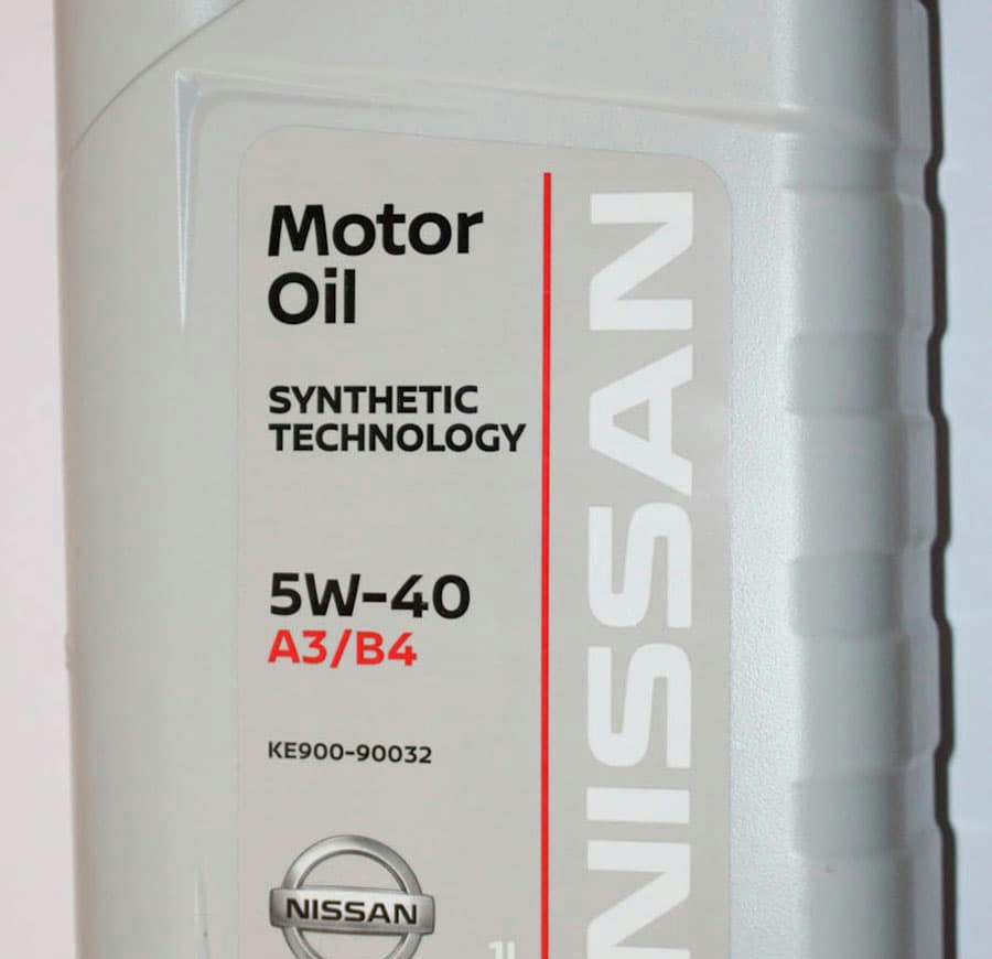Масло моторное NISSAN Motor Oil 5W40 синтетическое 1л KE900-90032R