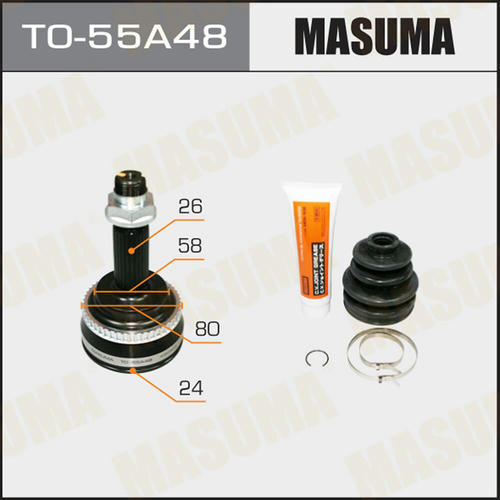 ШРУС наружный Masuma , TO-55A48