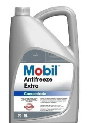 Антифриз G11 MOBIL ANTIFREEZE EXTRA концентрат 5л артикул 151158R