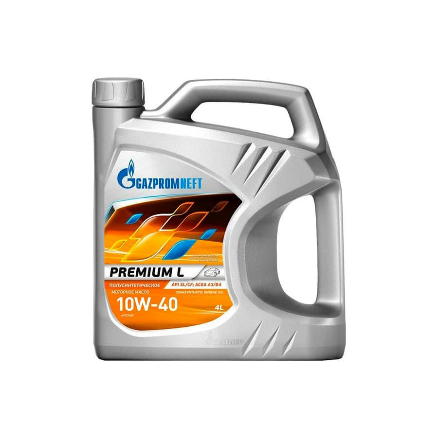 Масло моторное Gazpromneft Premium L 10W40 полусинтетическое 4л 2389900125