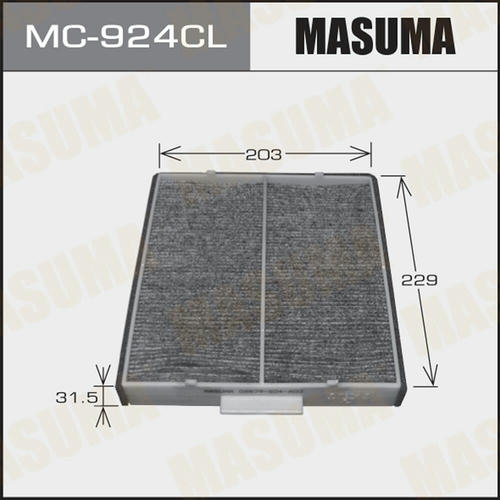 Фильтр салонный Masuma угольный, MC-924CL