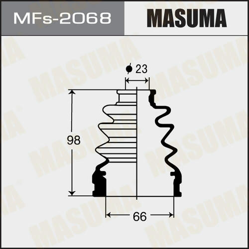 Пыльник ШРУСа Masuma (силикон), MFs-2068