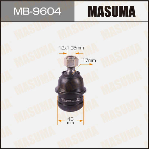 Опора шаровая Masuma, MB-9604