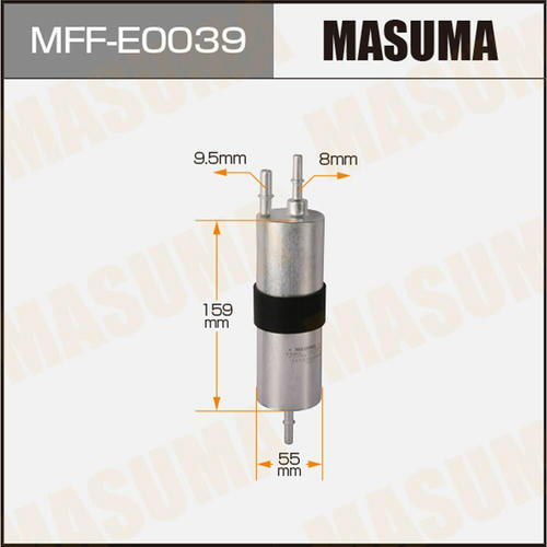 Фильтр топливный Masuma, MFF-E0039